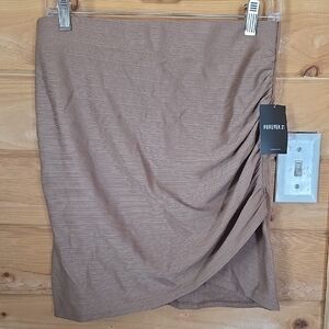 Forever 21 Taupe Skirt
